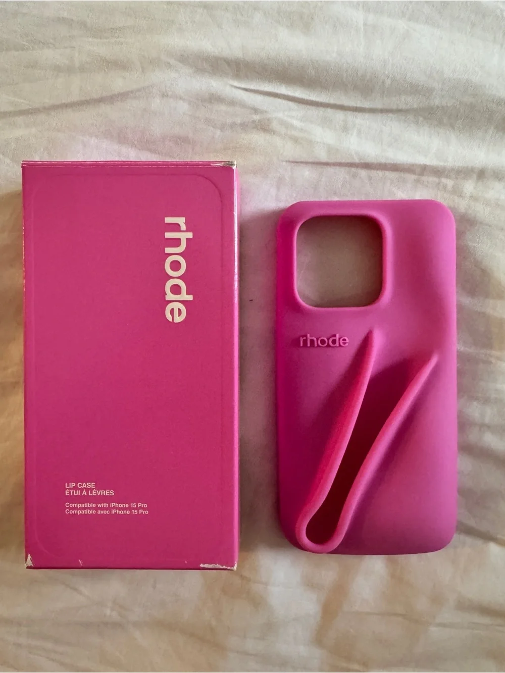 RHODE Limited Edition Shortcake iPhone 15 Pro Case.